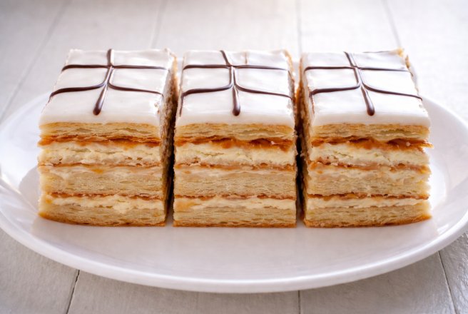 Foi cu crema de vanilie