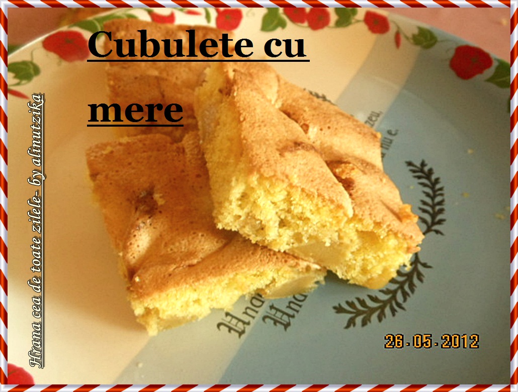 Cubulete cu mere