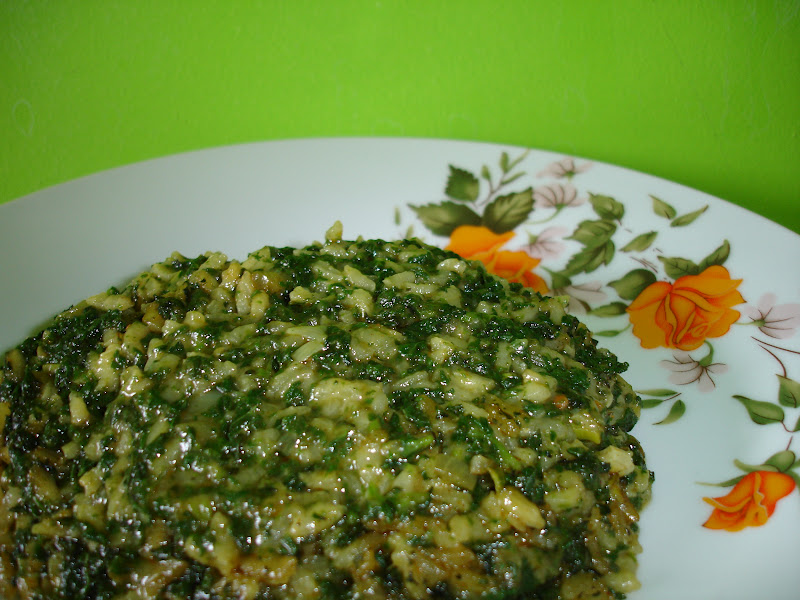 Pilaf de urzici