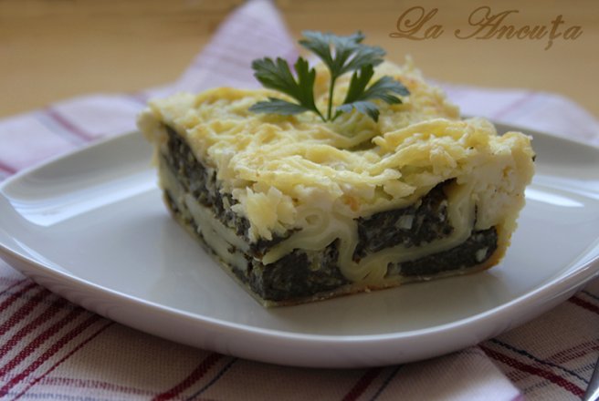 Cannelloni cu spanac si branza