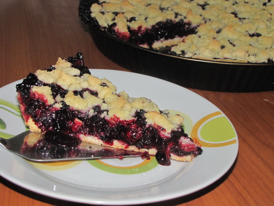 Blueberries pie