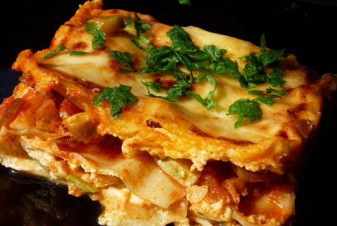 Lasagna vegetariana