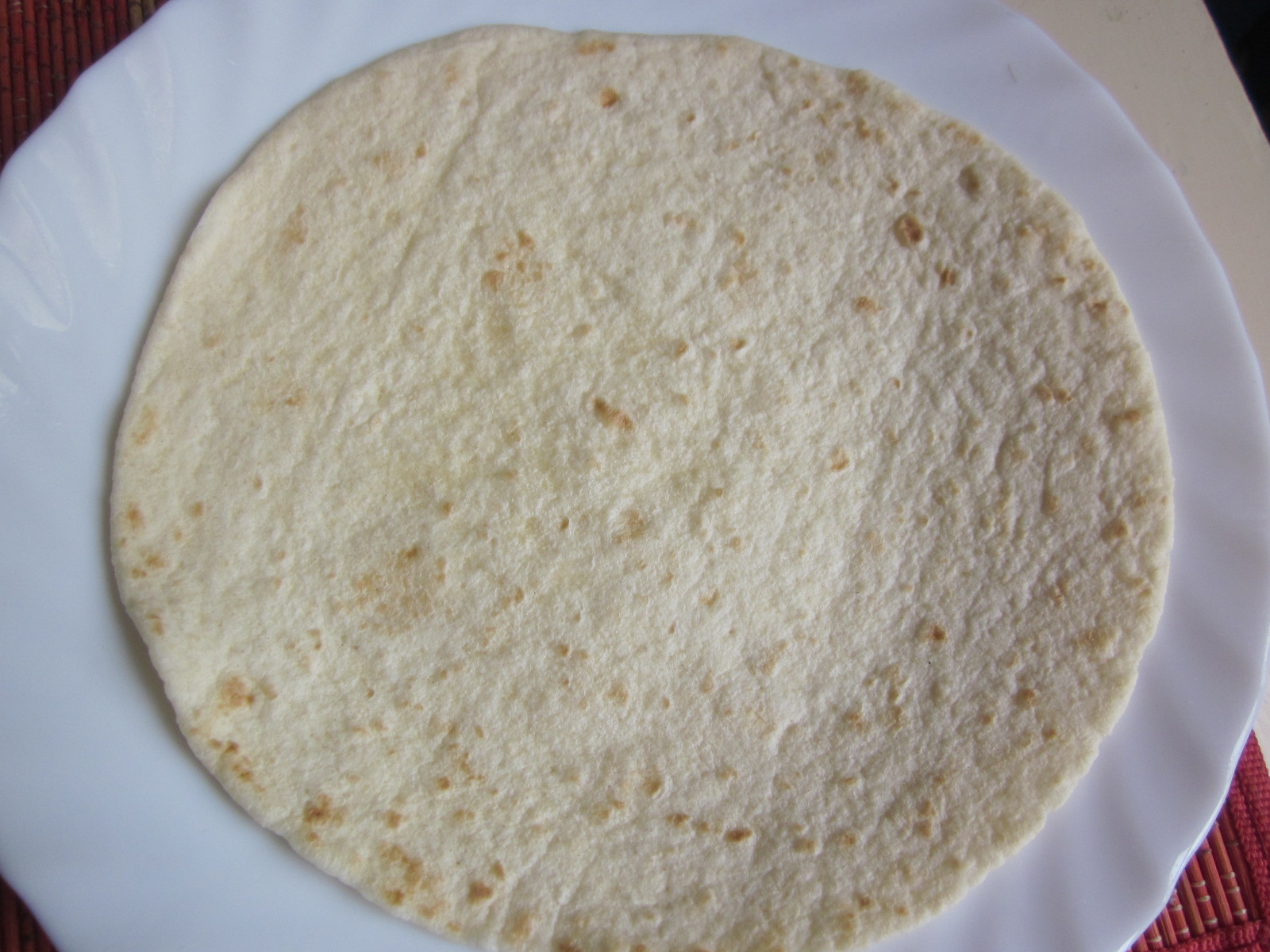 Tortilla cu pui si sos Fajita