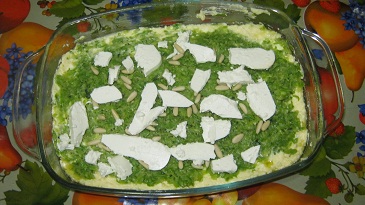 Aperitiv cu branza,dovlecei şi ardei