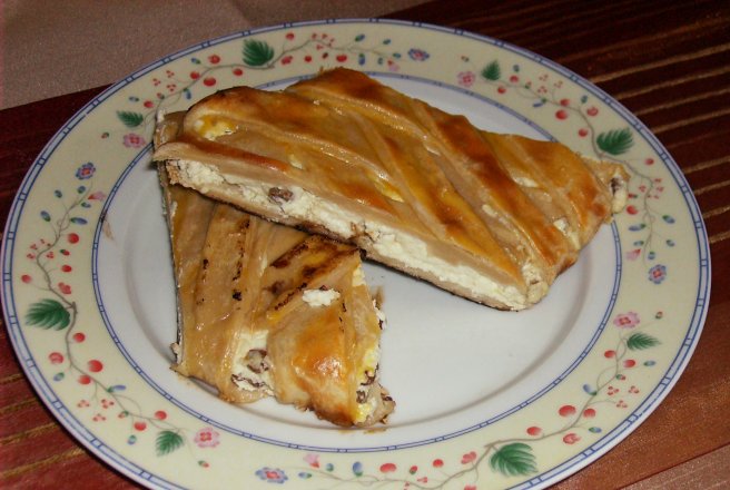 Strudel cu branza dulce