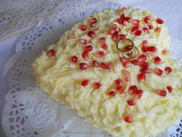 Champagne cake - Tort cu sampanie