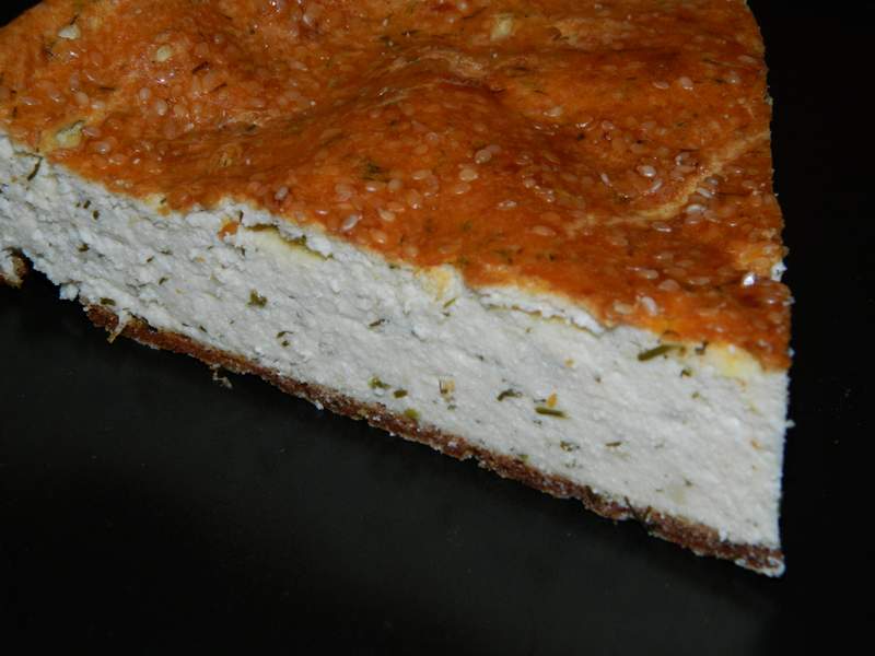 Tarta cu urda si branza de burduf