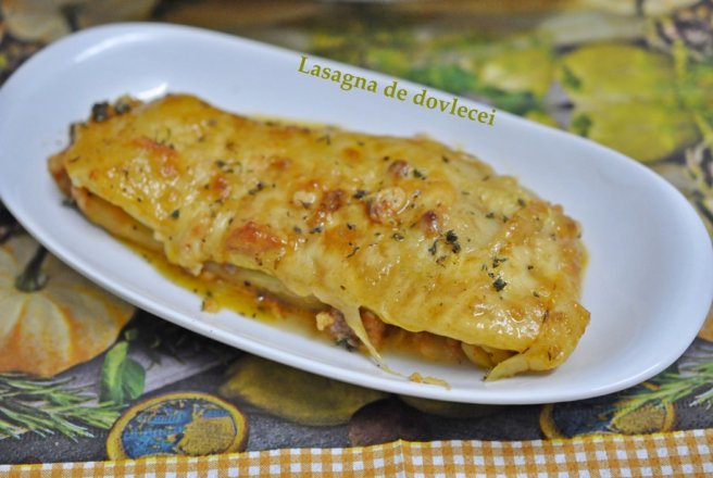 Lasagna cu dovlecei