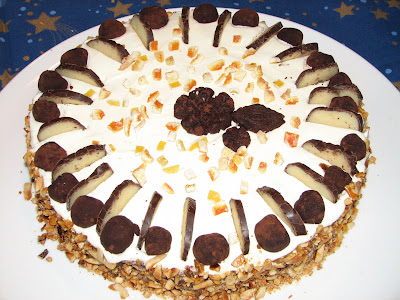 Tort cu trufe si martipan