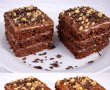 Desert prajitura cu ciocolata si nuca-6