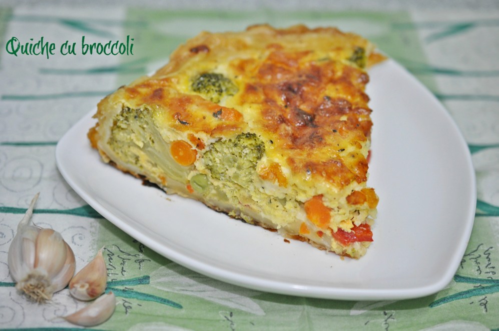 Quiche cu broccoli