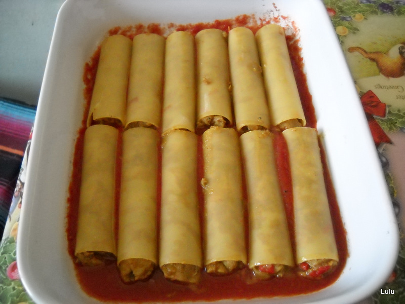 Cannelloni cu soia