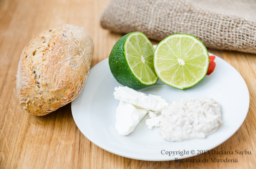 Pasta de peste cu feta