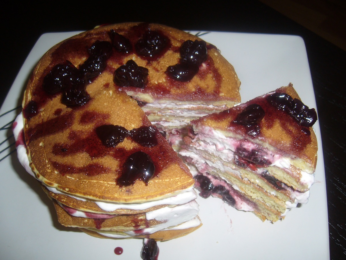 Pancakes tort