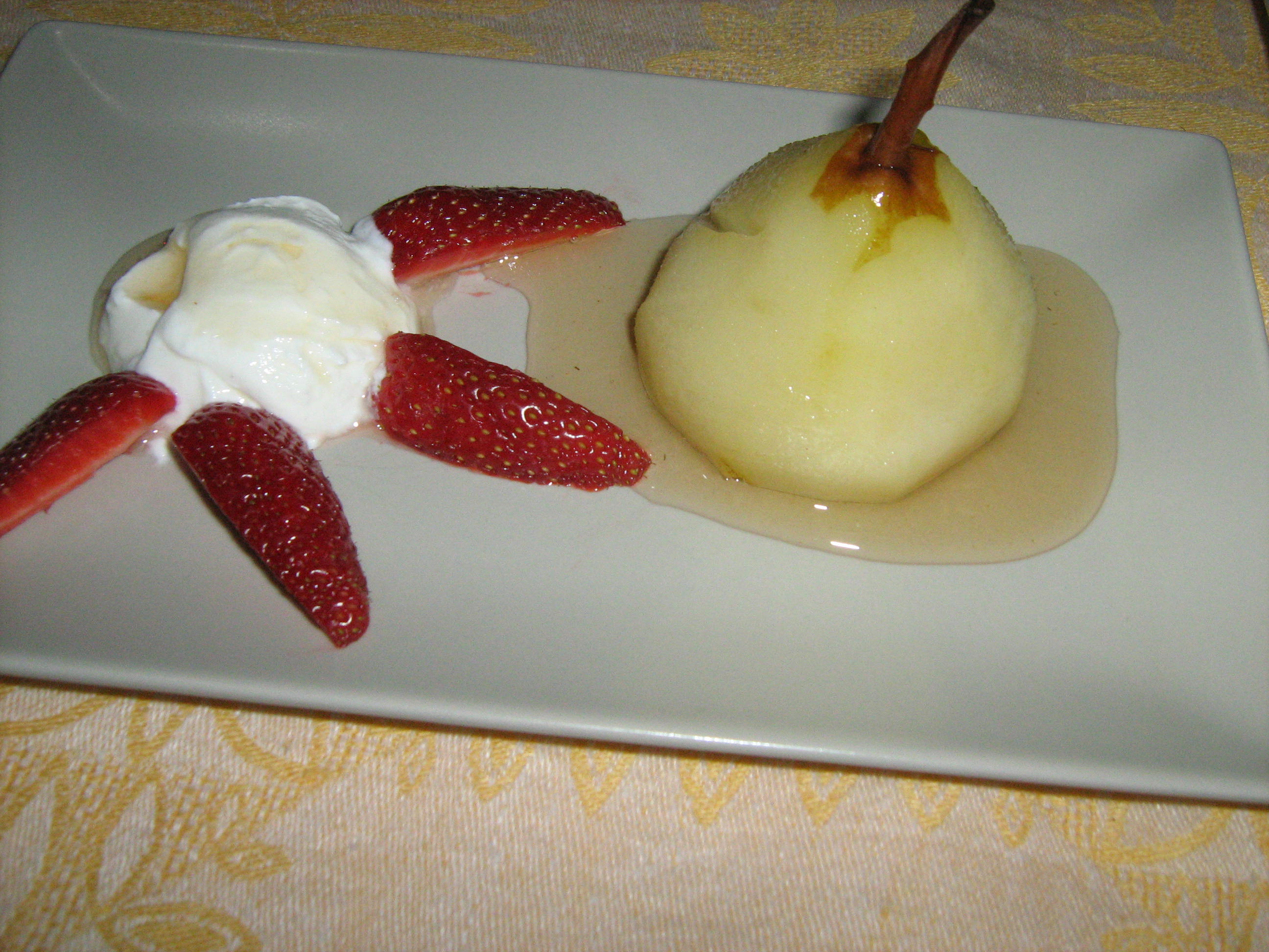 Pere aromate in sirop