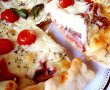 Pizza cu şuncă şi ciuperci-1