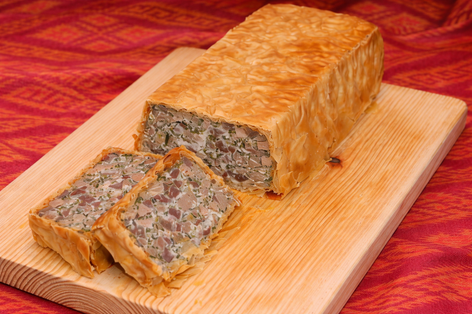 Drob de miel in foi de placinta