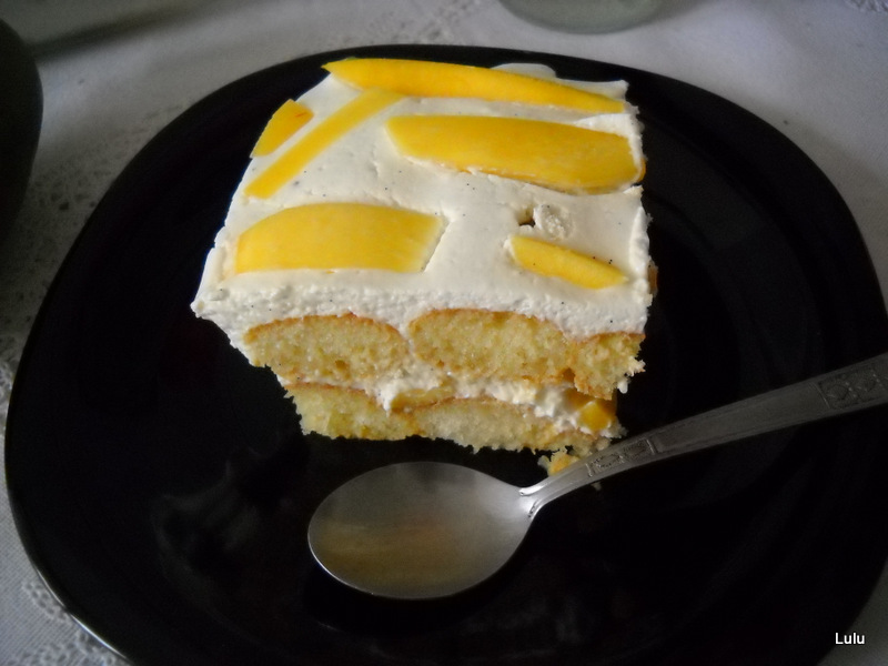 Tiramisu reţetă cu mango