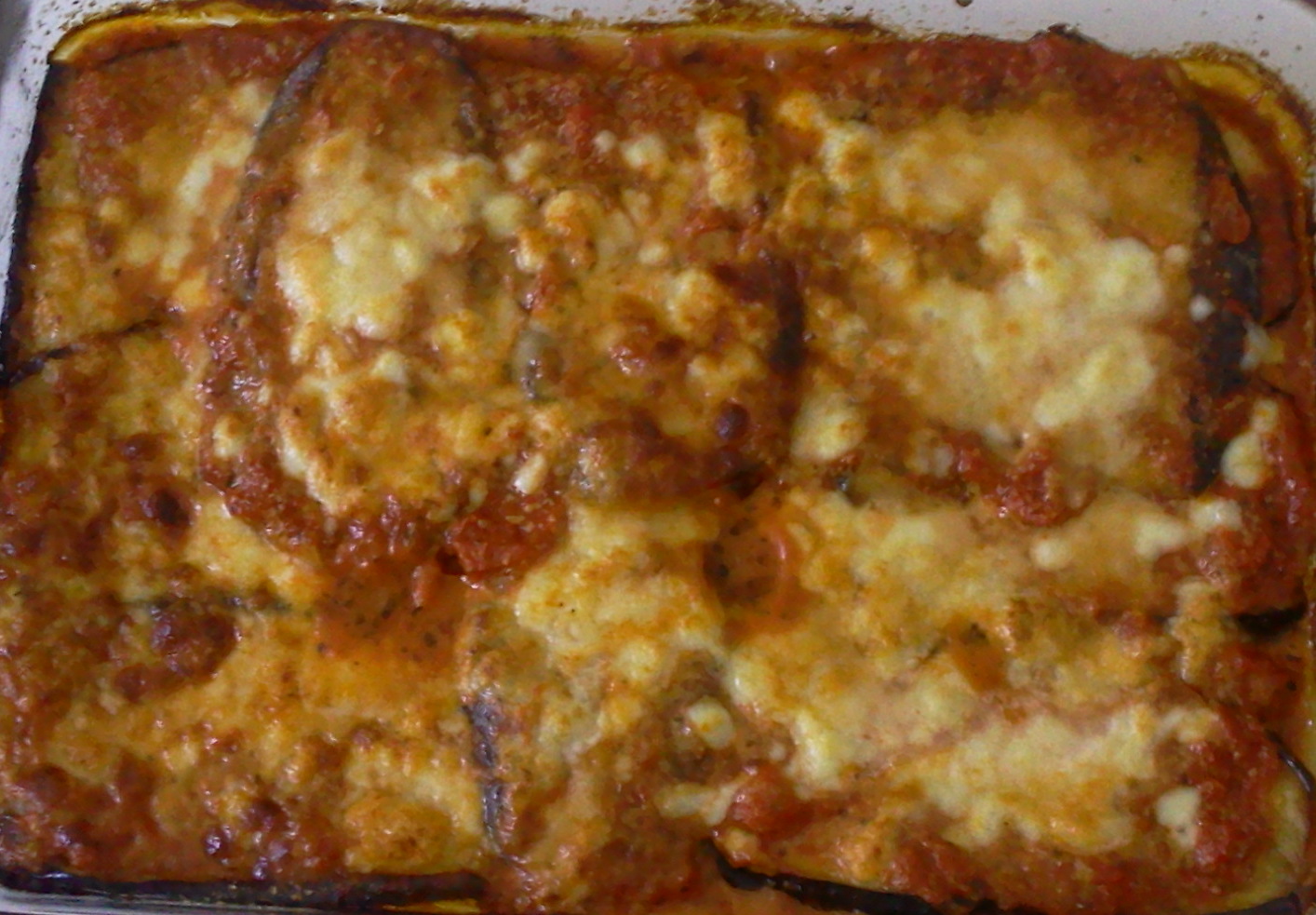 Parmigiana de vinete