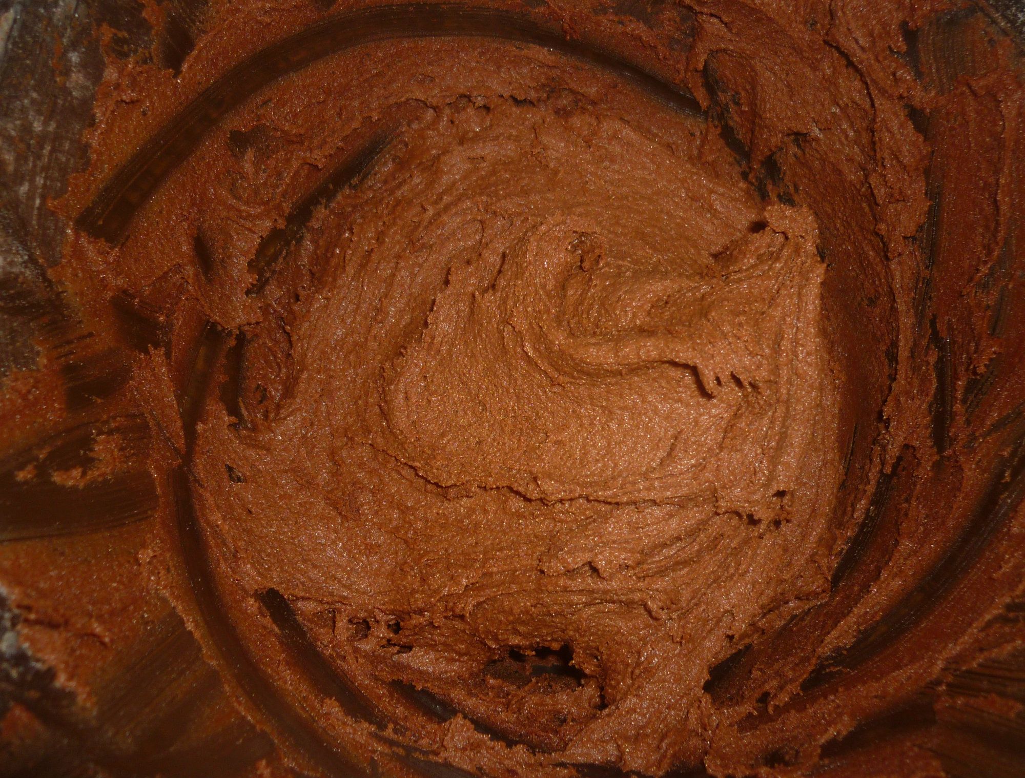 Brownie cu piersici