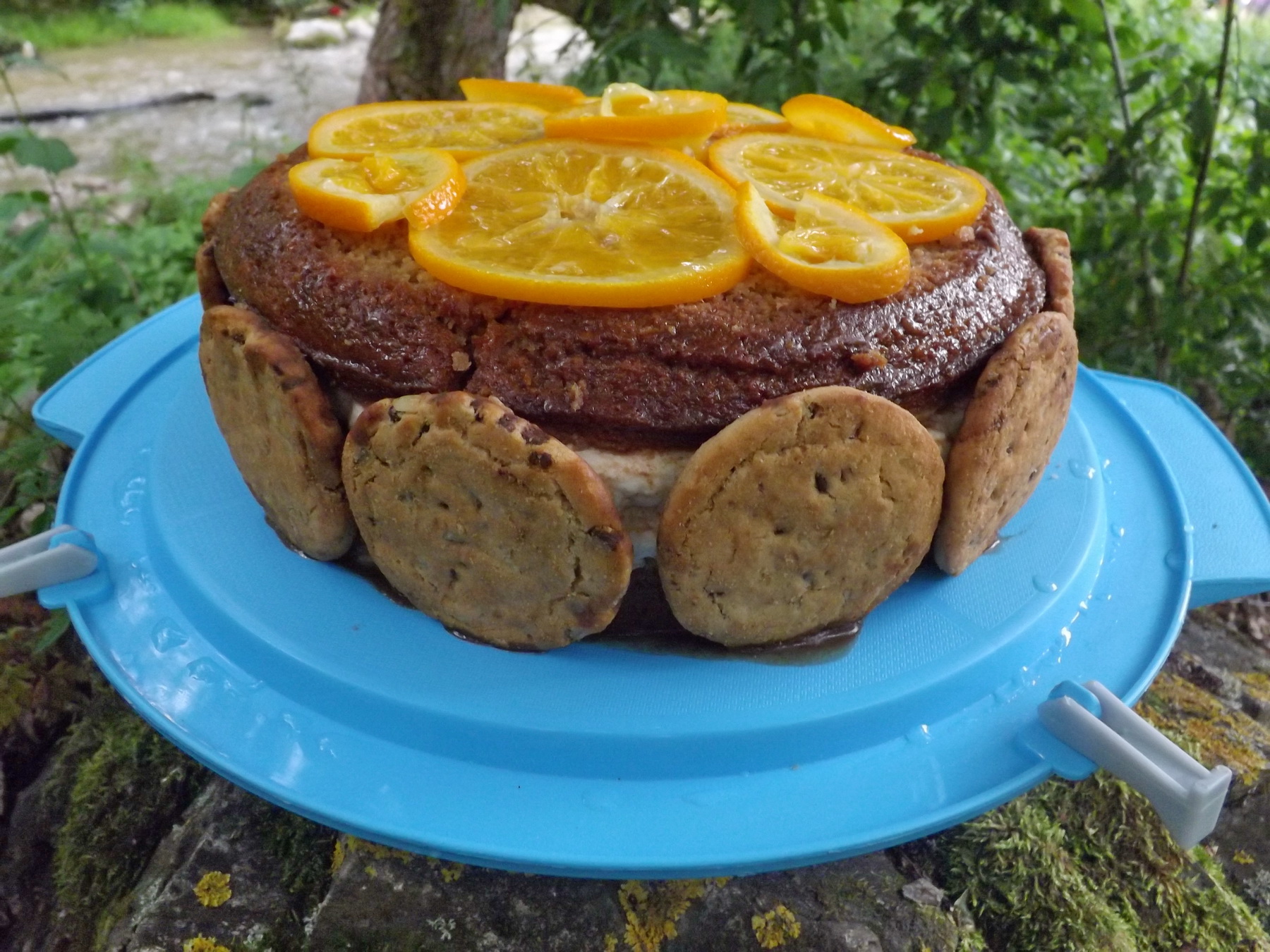 Tort de ciocolata cu portocale