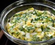 Salata de cartofi cu salata verde-4