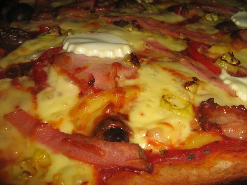 Pizza cu miez de lapte