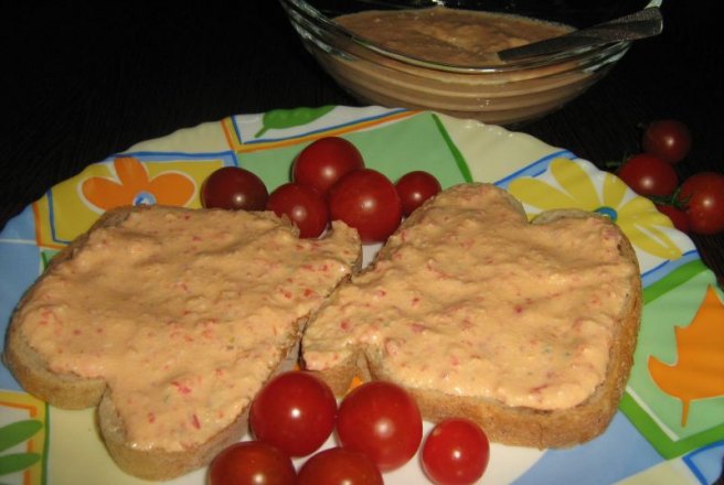 Pasta de branza cu ardei