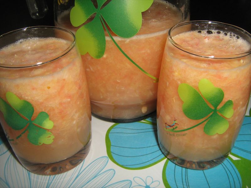 Smoothie de portocale cu grefe