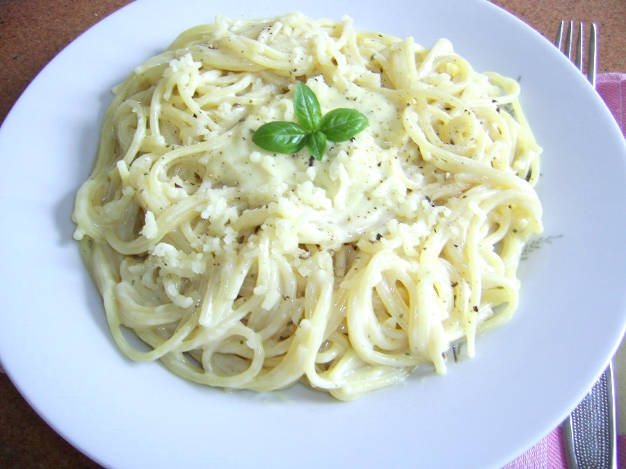 Spaghetti quattro formaggi