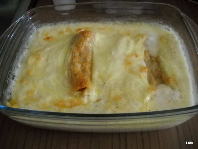 Cannelloni cu fructe de mare