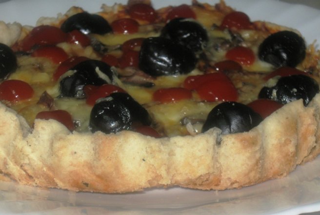 Pizza cu ciuperci