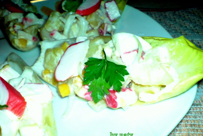 Salata de andive cu surimi