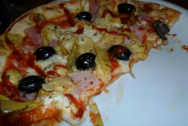 Pizza Capriciosa rapida