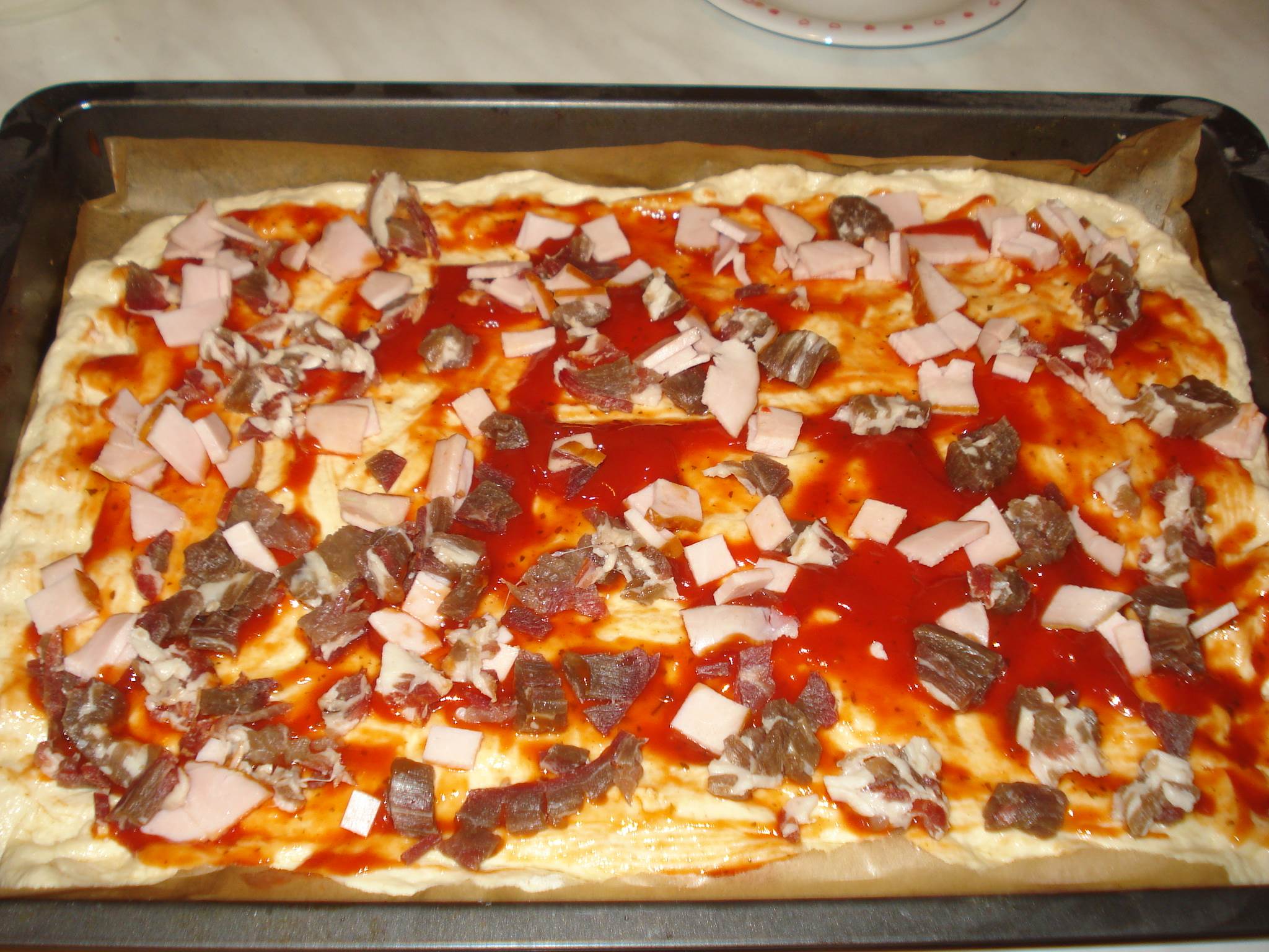 Pizza cu mozzarela