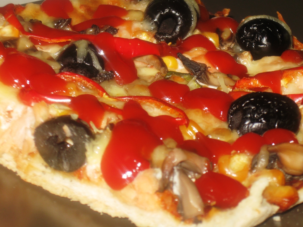 Pizza cu somon