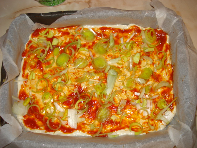 Pizza vegetariana