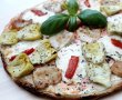 Pizza cu carciofi si piept de pui-1