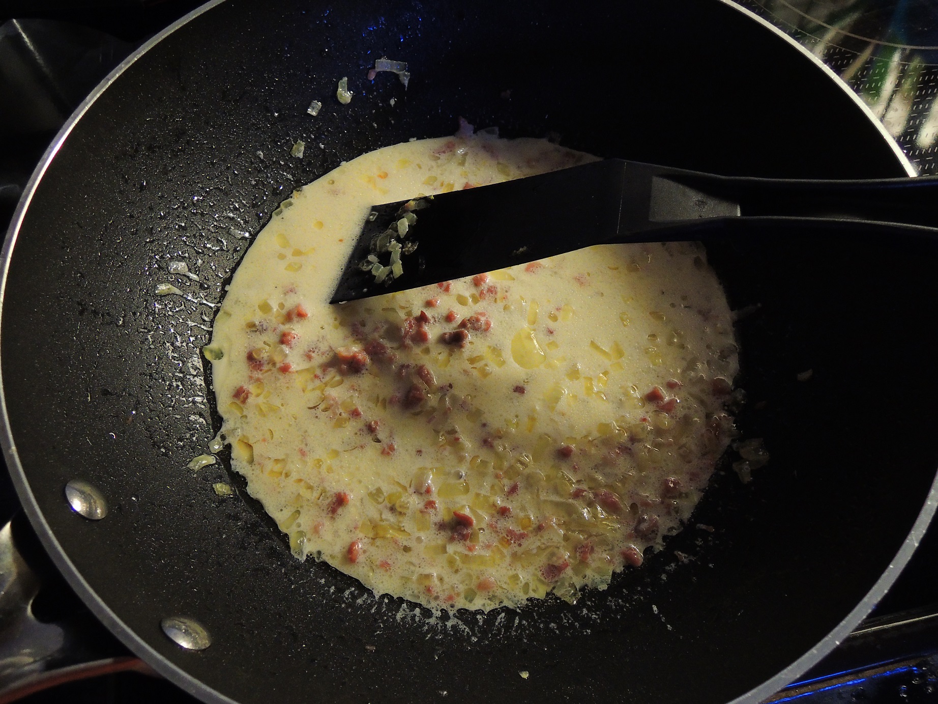 Spaghete carbonara, reţetă adaptata