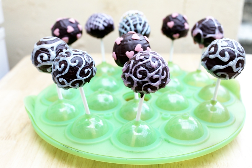 Cake pops cu ciocolata