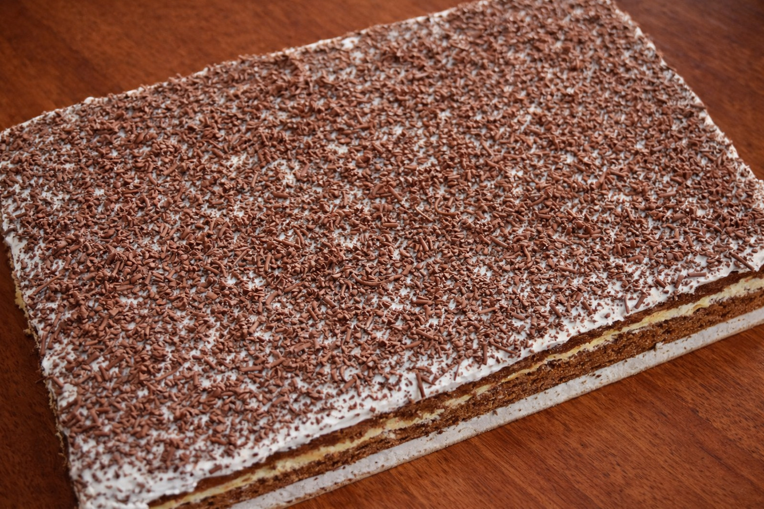 Desert prajitura cu crema de cafea