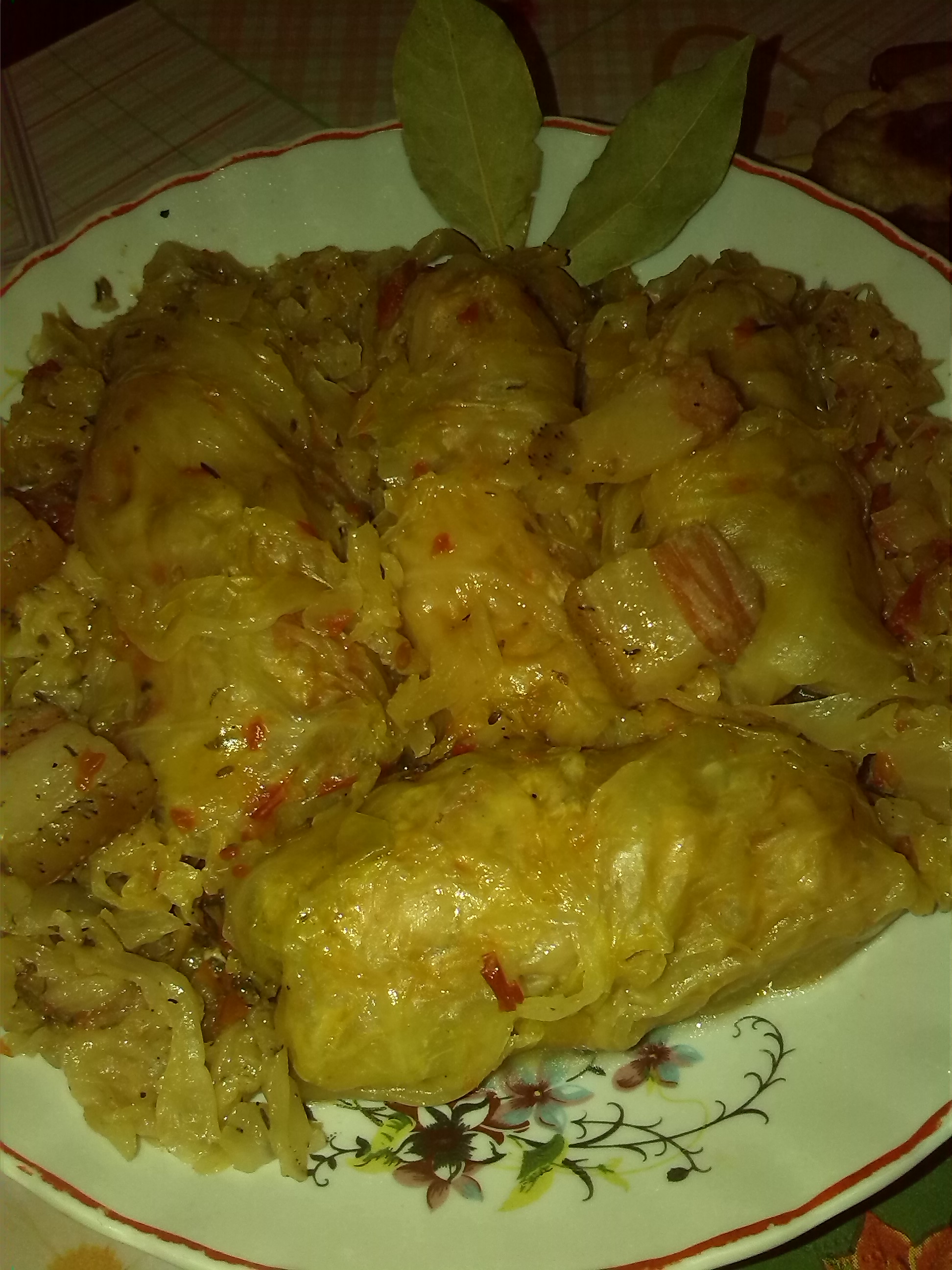 Sarmale in foi de varza murata