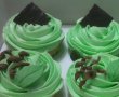 Cupcakes de ciocolata si menta-1