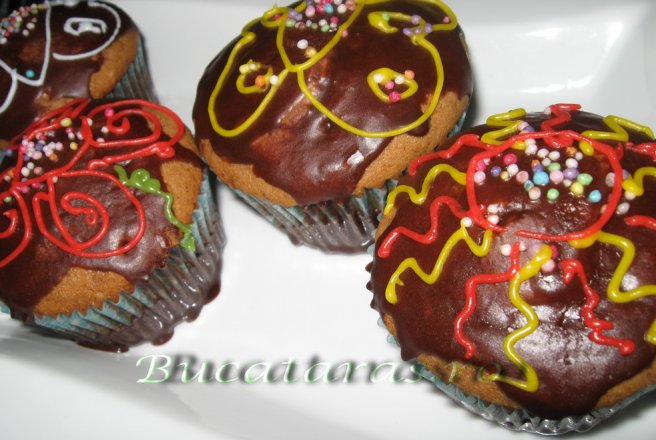 Cupcakes cu nutella