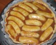 Tarta cu ciocolata, banane si caramel-5