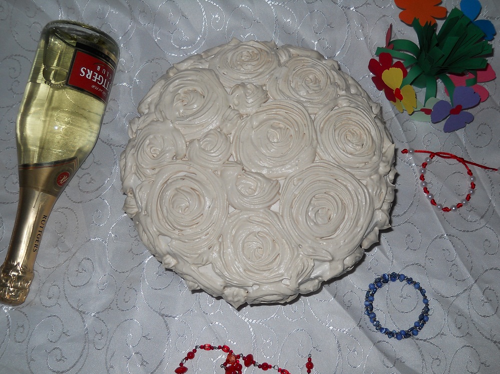 Tort cu budinca de portocale