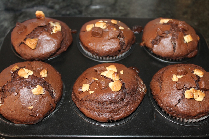 Muffins cu ciocolata