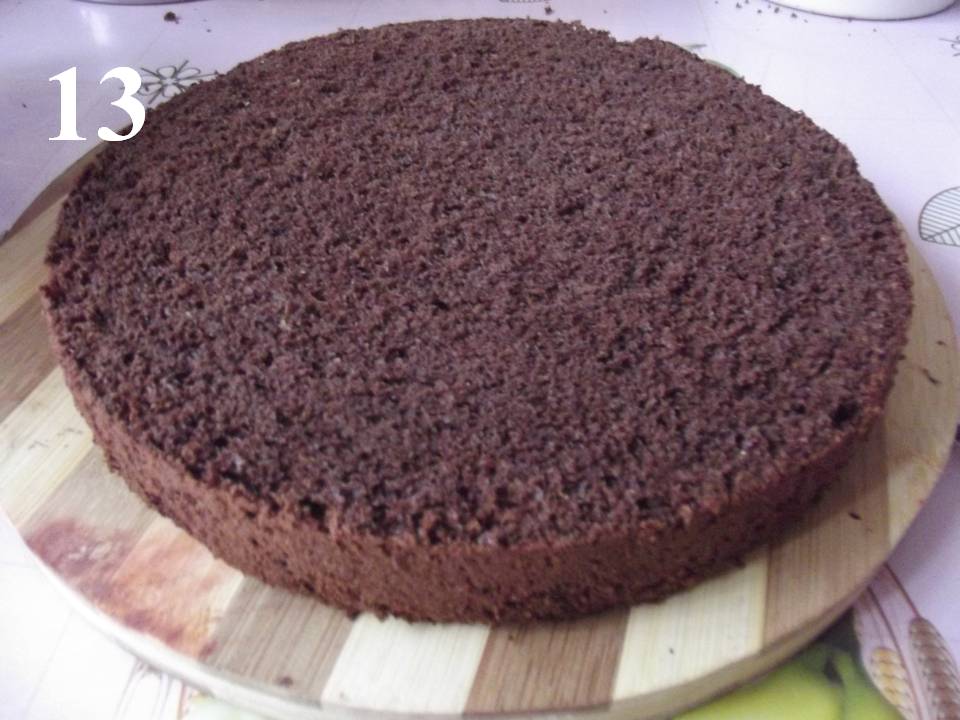 Blat de tort cu cacao