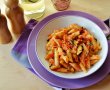 Penne cu legume si sos provensal-1