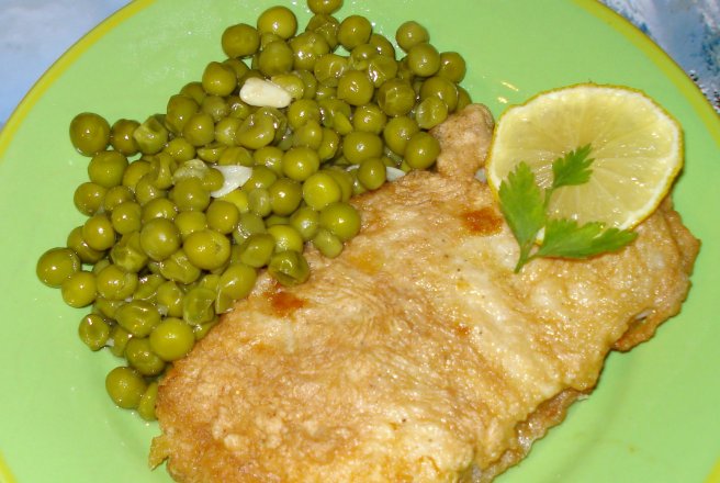 Pangasius cu sote de mazare